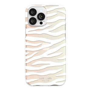 KATE SPADE NEW YORK HARD CASE IPHONE 13 PRO MAX/12 PROMAX - WHITE ZEBRA
